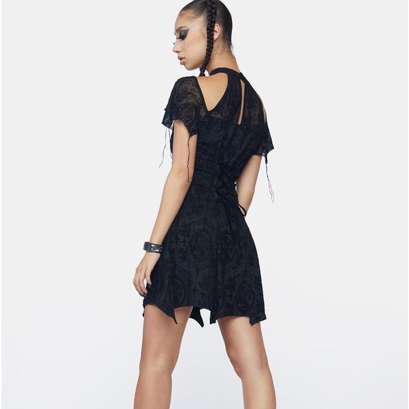 Dark in Love Pentagram Dress - Picture 4 of 4